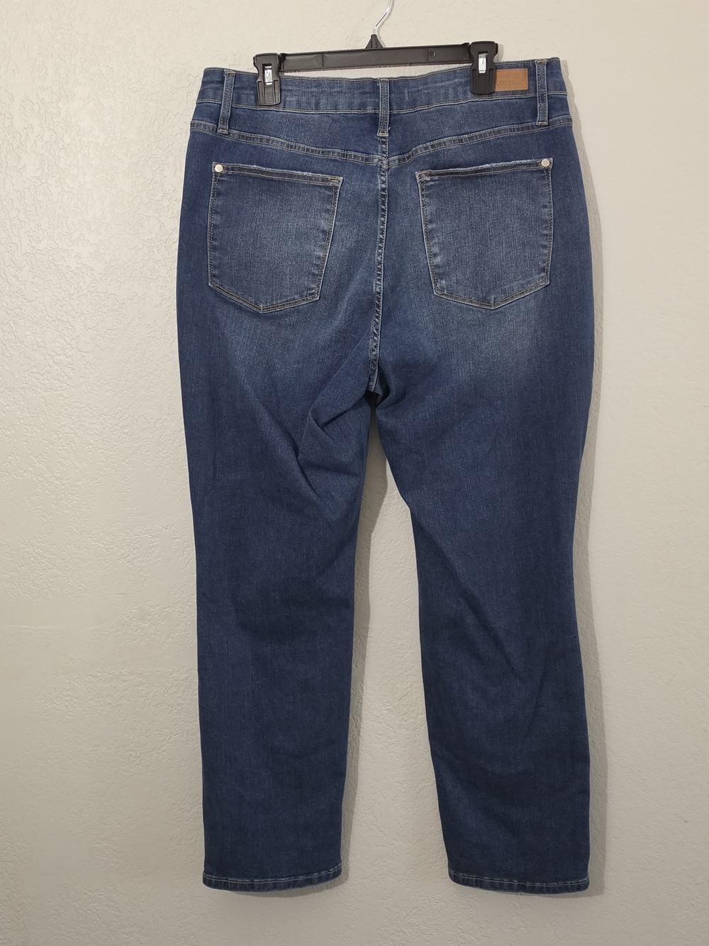 Judy Blue Boyfriend Fit Dark Wash Jeans High Waist Stretch Denim Womens 18W - Picture 6 of 9